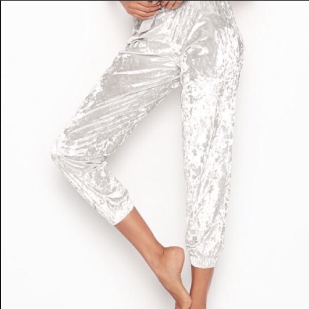 Victoria’s Secret Velvet Jogger Pants